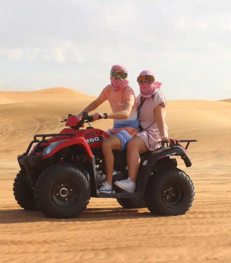 Premium Red Desert Safari With Quad Bike