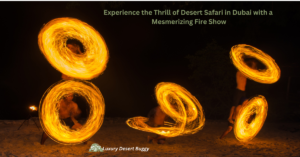 desert safari fire show