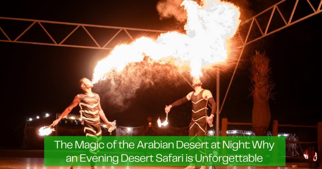 Magic of the Arabian Desert at Night